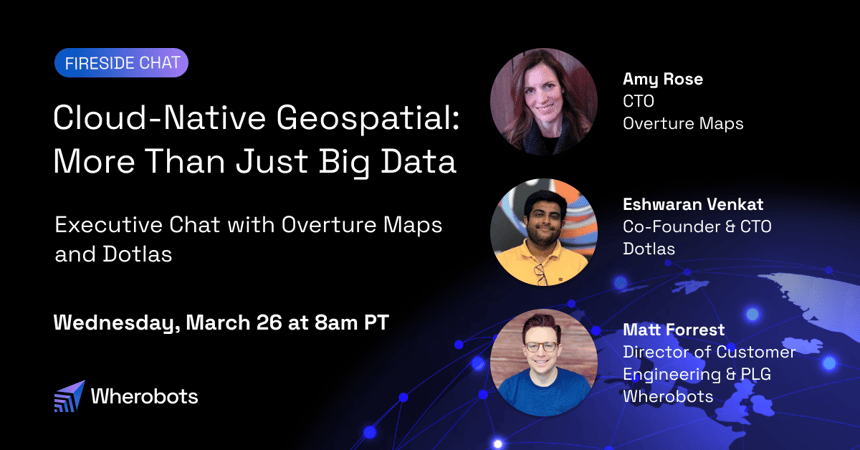 Cloud-Native Geospatial Webinar: Overture Maps and Dotlas